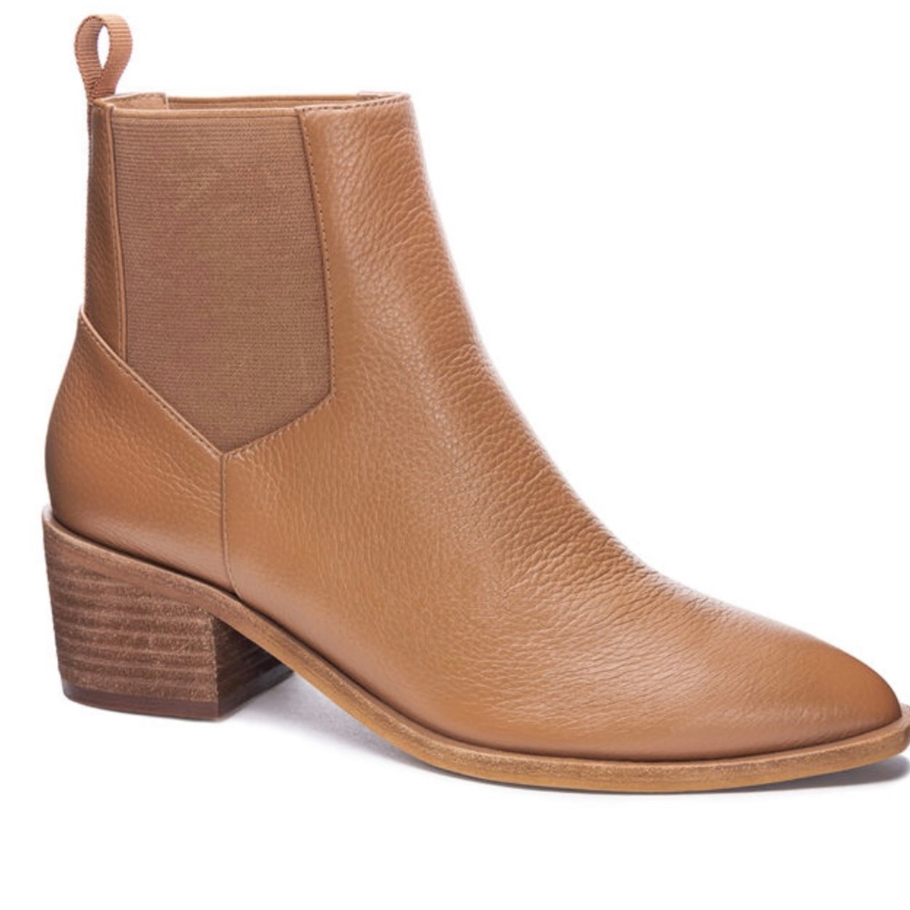 Chinese Laundry Filip Bootie in camel size 9.5